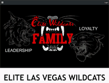 Tablet Screenshot of elitelvwildcats.com